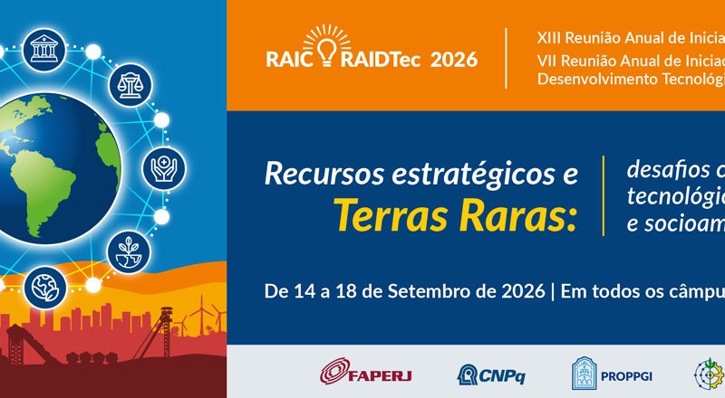 Edital nº 06/2026 PROPPG/UFRRJ – XIII Reunião Anual de Iniciação Científica da UFRRJ – RAIC e RAIDTec 2026